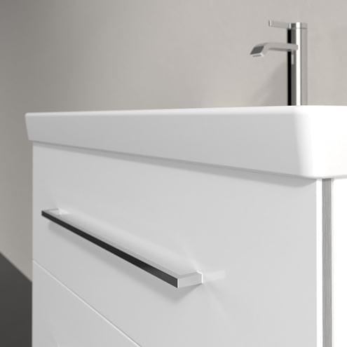 VILLEROY & BOCH AVENTO skrinka pod umývadlo 78x48,4x51,4 cm, 2 zásuvky, Crystal White A89100B4 Obrázek - fotka