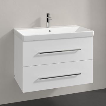 VILLEROY & BOCH AVENTO skrinka pod umývadlo 78x48,4x51,4 cm, 2 zásuvky, Crystal White A89100B4 Obrázek - fotka