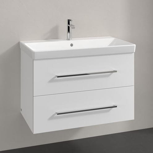 VILLEROY & BOCH AVENTO skrinka pod umývadlo 78x48,4x51,4 cm, 2 zásuvky, Crystal White A89100B4 Obrázek - fotka