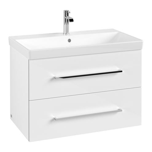 VILLEROY & BOCH AVENTO skrinka pod umývadlo 78x48,4x51,4 cm, 2 zásuvky, Crystal White A89100B4 Obrázek - fotka