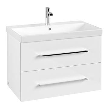 VILLEROY & BOCH AVENTO skrinka pod umývadlo 78x48,4x51,4 cm, 2 zásuvky, Crystal White A89100B4 Obrázek - fotka