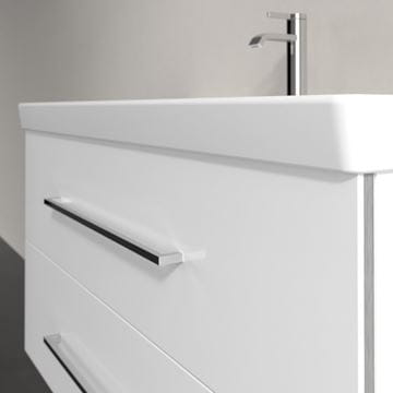 VILLEROY & BOCH AVENTO skrinka pod umývadlo 98x48,4x51,4 cm, 2 zásuvky, Crystal White A89200B4 Obrázek - fotka