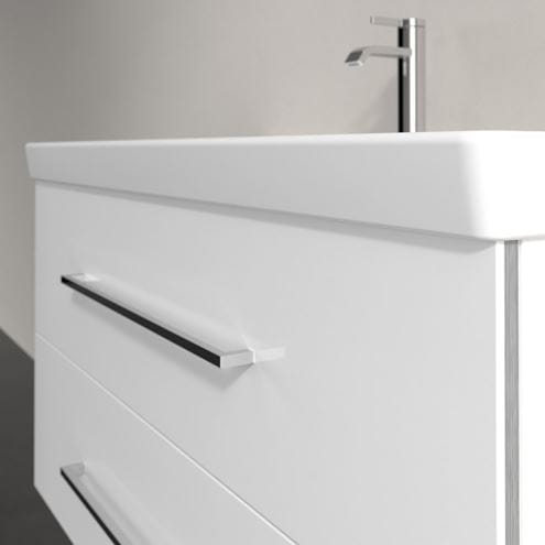 VILLEROY & BOCH AVENTO skrinka pod umývadlo 98x48,4x51,4 cm, 2 zásuvky, Crystal White A89200B4 Obrázek - fotka