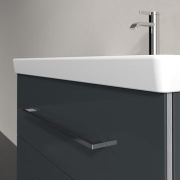 VILLEROY & BOCH AVENTO skrinka pod umývadlo 78x48,4x51,4 cm, 2 zásuvky, Crystal Grey A89100B1 Obrázek - fotka