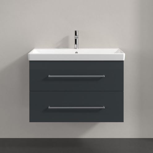 VILLEROY & BOCH AVENTO skrinka pod umývadlo 78x48,4x51,4 cm, 2 zásuvky, Crystal Grey A89100B1 Obrázek - fotka