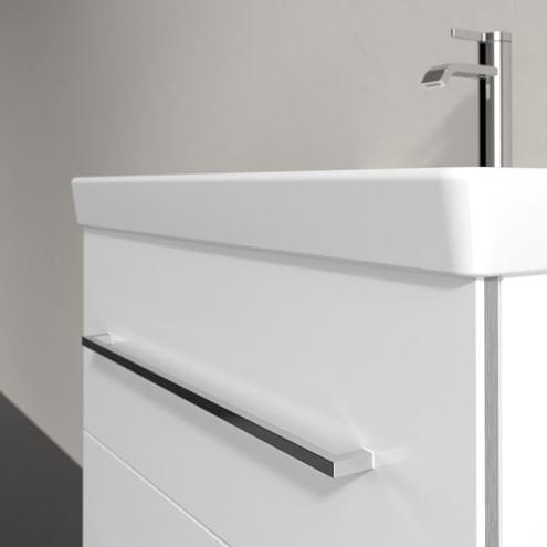 VILLEROY & BOCH AVENTO skrinka pod umývadlo 63x48,4x51,4 cm, 2 zásuvky, Crystal White A89000B4 Obrázek - fotka