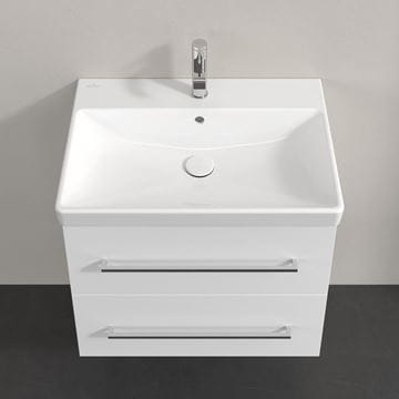 VILLEROY & BOCH AVENTO skrinka pod umývadlo 63x48,4x51,4 cm, 2 zásuvky, Crystal White A89000B4 Obrázek - fotka