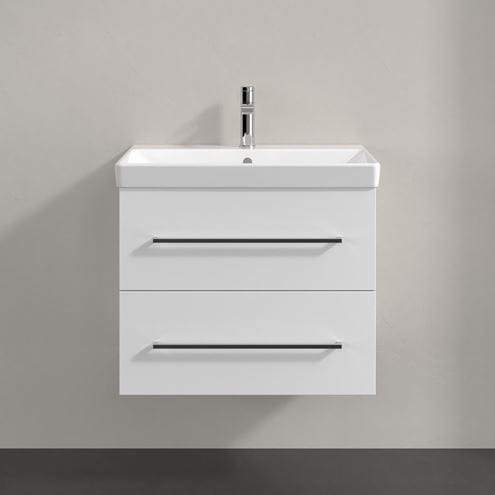 VILLEROY & BOCH AVENTO skrinka pod umývadlo 63x48,4x51,4 cm, 2 zásuvky, Crystal White A89000B4 Obrázek - fotka