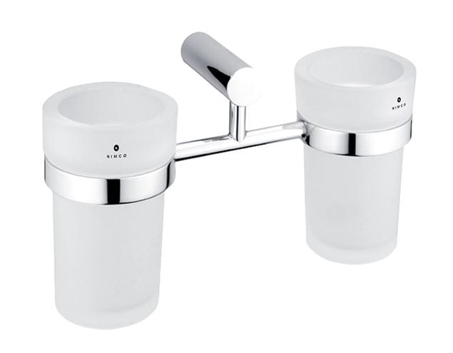 NIMCO BORMO nástenné poháriky, sklo, chróm BR 11058DW-26 Obrázek - Hlavní obrázek