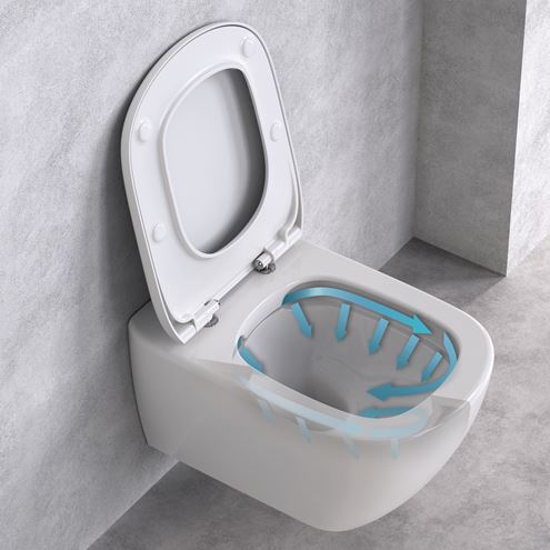 IDEAL STANDARD TESI závesné WC, Rimless splachovanie T350301 Obrázek - fotka