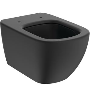 IDEAL STANDARD TESI závesné WC, AquaBlade splachovanie, čierna