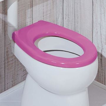 JIKA BABY detské WC sedadlo, bez poklopu, ružová H8970373240001 Obrázek - fotka