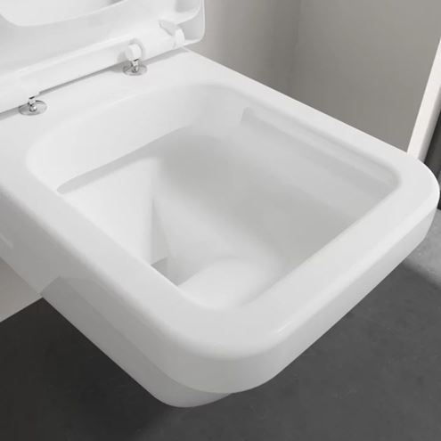 VILLEROY & BOCH ARCHITECTURA závesné WC, so SoftClosing sedadlom, DirectFlush splachovanie, alpská biela 5685HR01 Obrázek - fotka