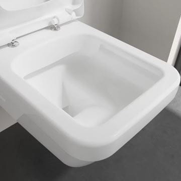 VILLEROY & BOCH ARCHITECTURA závesné WC, so SoftClosing sedadlom, DirectFlush splachovanie, CeramicPlus, alpská biela 5685HRR1 Obrázek - fotka