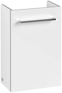 VILLEROY & BOCH AVENTO skrinka pod umývadlo 34x23,4x51,4 cm, 1 dvierka, pánty vpravo, Crystal White