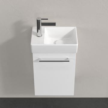 VILLEROY & BOCH AVENTO skrinka pod umývadlo 34x23,4x51,4 cm, 1 dvierka, pánty vpravo, Crystal White A87601B4 Obrázek - fotka