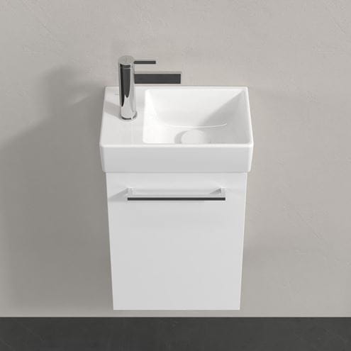 VILLEROY & BOCH AVENTO skrinka pod umývadlo 34x23,4x51,4 cm, 1 dvierka, pánty vpravo, Crystal White A87601B4 Obrázek - fotka