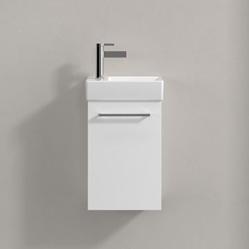 VILLEROY & BOCH AVENTO skrinka pod umývadlo 34x23,4x51,4 cm, 1 dvierka, pánty vpravo, Crystal White A87601B4 Obrázek - fotka
