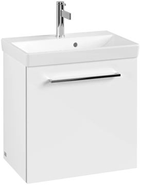 VILLEROY & BOCH AVENTO skrinka pod umývadlo 43x38,4x51,4 cm, 1 dvierka, pánty vpravo, Crystal White A88701B4 Obrázek - fotka