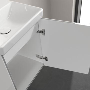 VILLEROY & BOCH AVENTO skrinka pod umývadlo 43x38,4x51,4 cm, 1 dvierka, pánty vpravo, Crystal White A88701B4 Obrázek - fotka