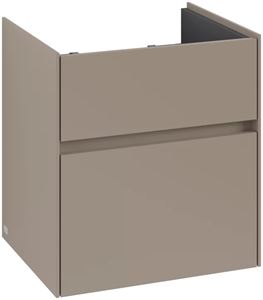VILLEROY & BOCH COLLARO skrinka pod umývadlo 51x41,4x54,6 cm, 2 zásuvky, Truffle Grey