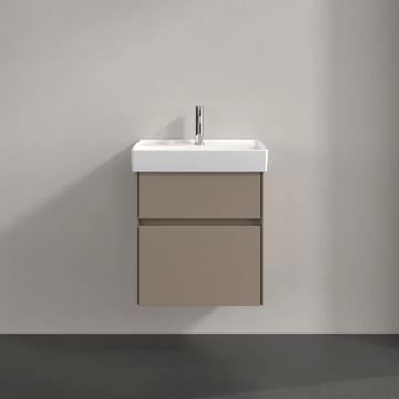 VILLEROY & BOCH COLLARO skrinka pod umývadlo 51x41,4x54,6 cm, 2 zásuvky, Truffle Grey C00700VG Obrázek - fotka
