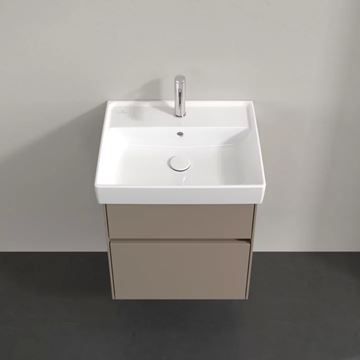 VILLEROY & BOCH COLLARO skrinka pod umývadlo 51x41,4x54,6 cm, 2 zásuvky, Truffle Grey C00700VG Obrázek - fotka