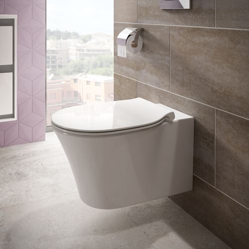 IDEAL STANDARD CONNECT AIR závesné WC, AquaBlade splachovanie E005401 Obrázek - fotka
