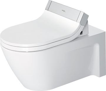 DURAVIT STARCK 2 závesné WC pre bidetové sedadlo SensoWash, WonderGliss
