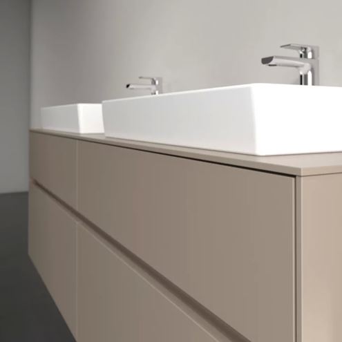 VILLEROY & BOCH COLLARO skrinka pod umývadlá 160x50x54,8 cm, 4 zásuvky, Truffle Grey C02100VG Obrázek - fotka