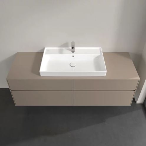 VILLEROY & BOCH COLLARO skrinka pod umývadlo 160x50x54,8 cm, 4 zásuvky, Truffle Grey C02800VG Obrázek - fotka
