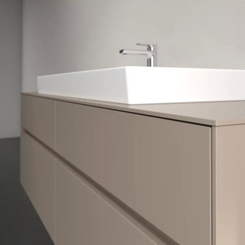 VILLEROY & BOCH COLLARO skrinka pod umývadlo 160x50x54,8 cm, 4 zásuvky, Truffle Grey C03100VG Obrázek - fotka