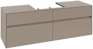 VILLEROY & BOCH COLLARO skrinka pod umývadlo 160x50x54, 8 cm, 4 zásuvky, Truffle Grey