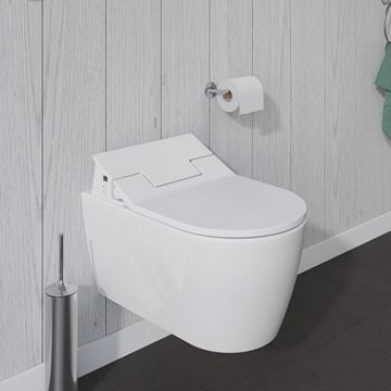 DURAVIT ME BY STARCK závesné WC pre bidetové sedadlo SensoWash, Rimless splachovanie 2529590000 Obrázek - fotka