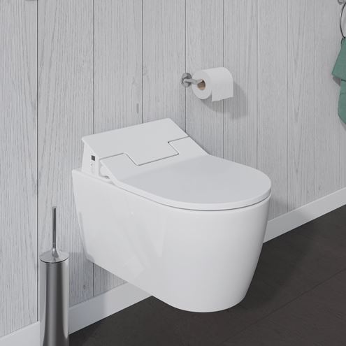 DURAVIT ME BY STARCK závesné WC pre bidetové sedadlo SensoWash, Rimless splachovanie 2529590000 Obrázek - fotka