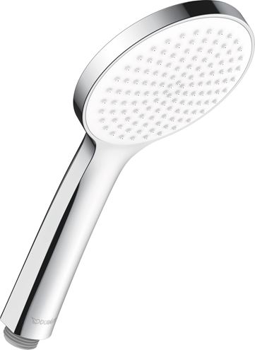DURAVIT ručná sprcha pr. 110 mm, biela/chróm UV0650013010 Obrázek - Hlavní obrázek