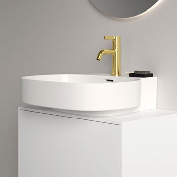 IDEAL STANDARD LINDA-X umývadlo 50 cm, s otvorom pre batériu a prepadom T475301 Obrázek - fotka