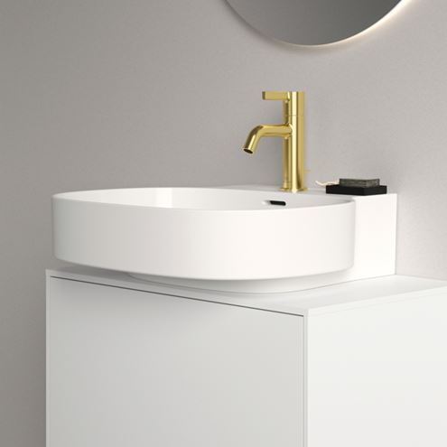 IDEAL STANDARD LINDA-X umývadlo 50 cm, s otvorom pre batériu a prepadom T475301 Obrázek - fotka