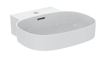 IDEAL STANDARD LINDA-X umývadlo 50 cm, s otvorom pre batériu a prepadom