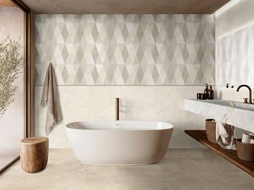 MARAZZI LIMESTONE WALL dekor 40x120cm, losanga touch MFCR Obrázek - fotka