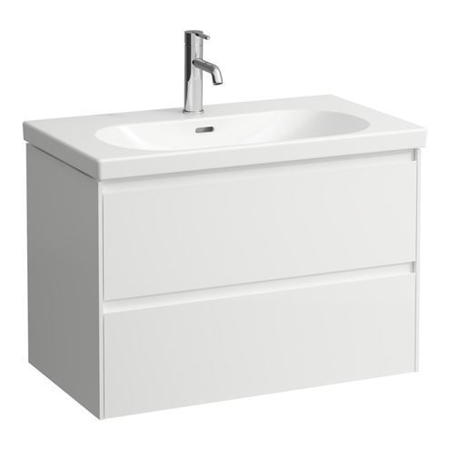 LAUFEN LUA umývadlo 80 cm, s otvorom pre batériu a prepadom H8100870001041 Obrázek - fotka
