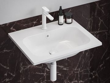 RAVAK ELEGANTA umývadlová stojanková batéria, EcoFlow, matná biela X070253 Obrázek - fotka