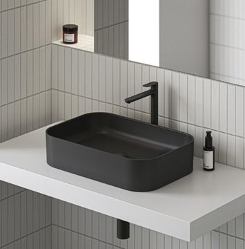 RAVAK ELEGANTA umývadlová stojanková batéria, EcoFlow, matná čierna X070291 Obrázek - fotka