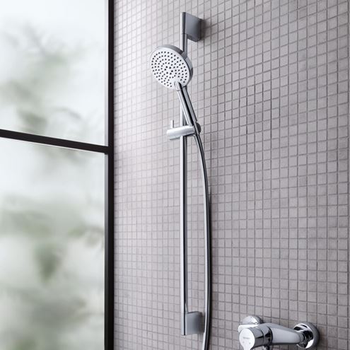 DURAVIT sprchová tyč 700 mm s držiakom, chróm UV0600003010 Obrázek - fotka