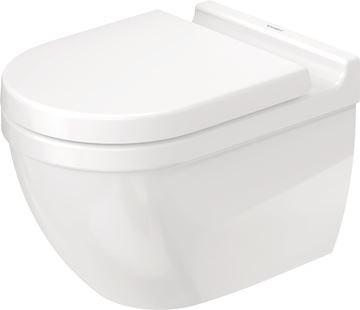 DURAVIT STARCK 3 závesné WC, Rimless splachovanie 2527090000 Obrázek - fotka