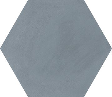 MARAZZI CEMENTUM dlažba 21x18,2 cm, mat, hexagón indigo