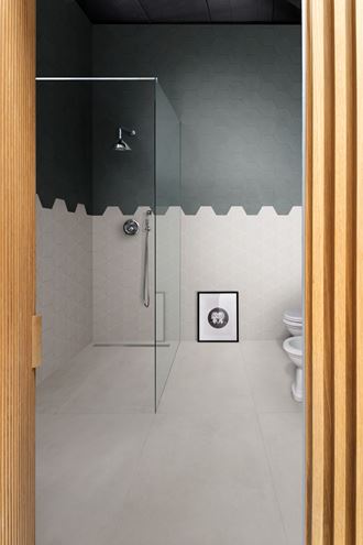 MARAZZI CEMENTUM dlažba 21x18,2 cm, mat, hexagón indigo M9VT Obrázek - fotka