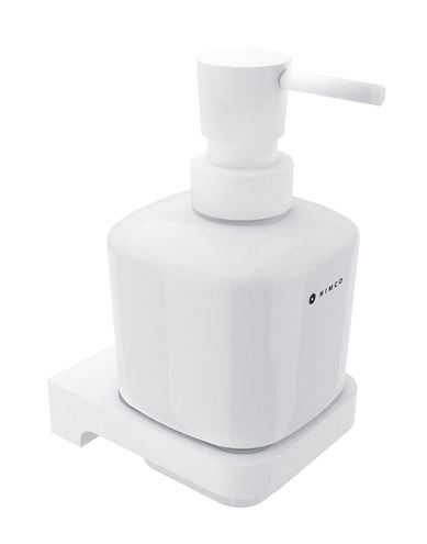 NIMCO MAYA dávkovač tekutého mydla 320 ml, nástenný, keramika, biela MAB 29031K-T-05 Obrázek - Hlavní obrázek