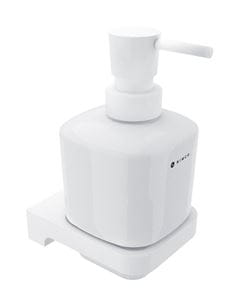 NIMCO MAYA dávkovač tekutého mydla 320 ml, nástenný, keramika, biela