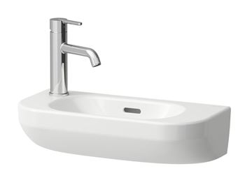 LAUFEN LUA umývadlo 50 cm, s otvorom pre batériu vľavo, s prepadom